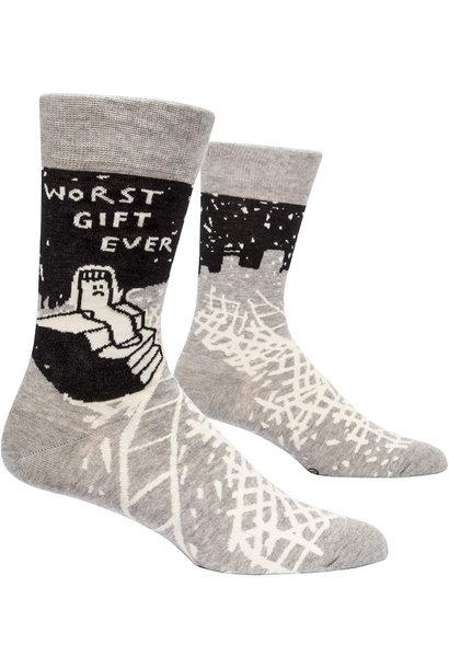 Blue Q Men's Socks Worst Gift Ever