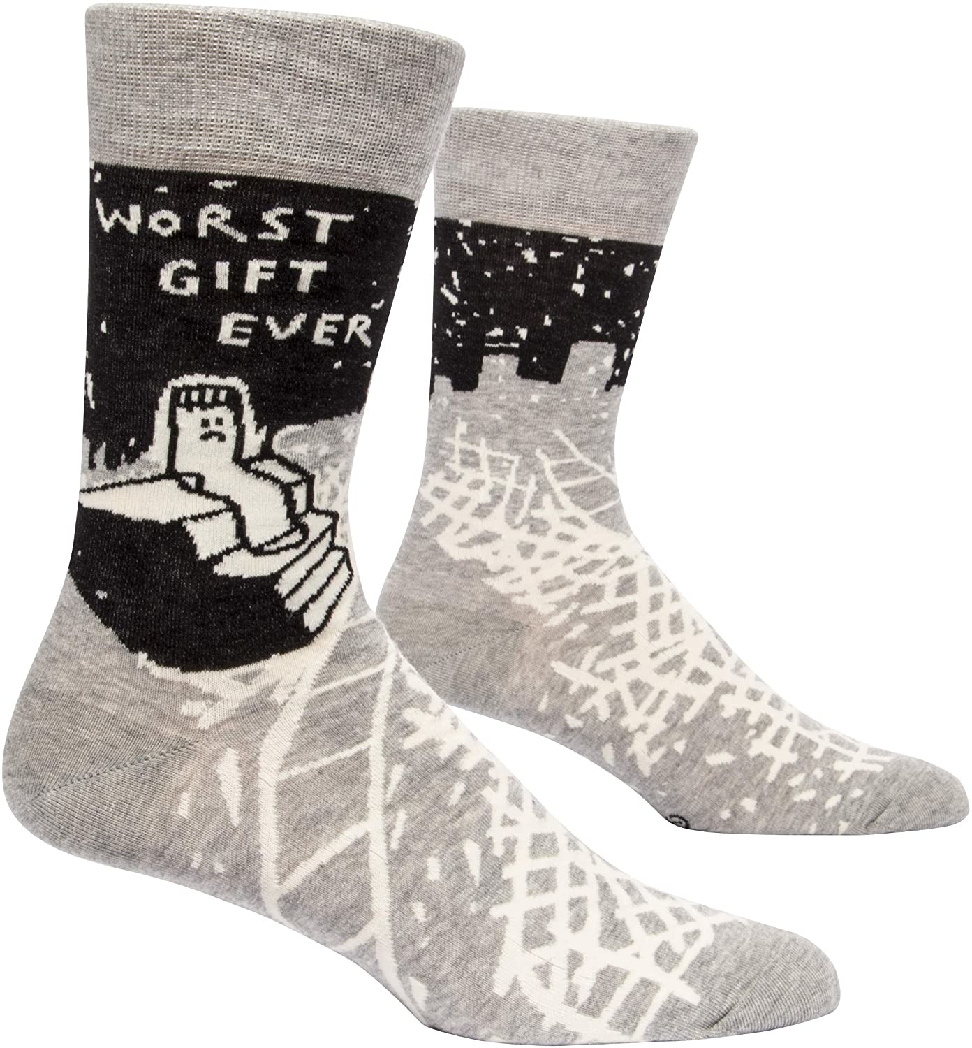 Blue Q Men's Socks Worst Gift Ever-1