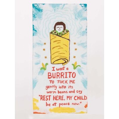 Blue Q Dish Towel I Want A Burrito Blue Q Dish Towel I Want A Burrito