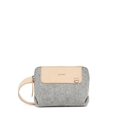 Graf Lantz Graf Lantz Bedford Belt Bag Granite Felt Graf Lantz Graf Lantz Bedford Belt Bag Granite Felt