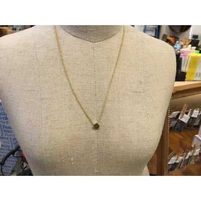 Covenant Covenant Mini Hex Necklace 14kt Yellow Gold Covenant Covenant Mini Hex Necklace 14kt Yellow Gold
