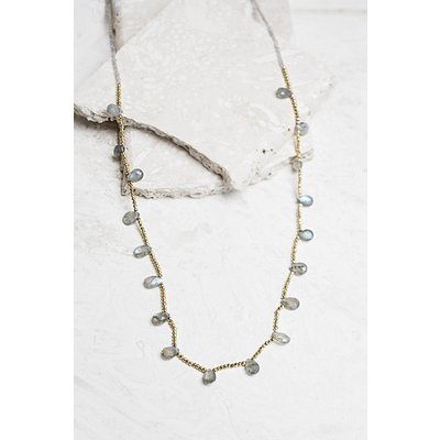 Joya Joya Guinevere Necklace Labradorite Joya Joya Guinevere Necklace Labradorite