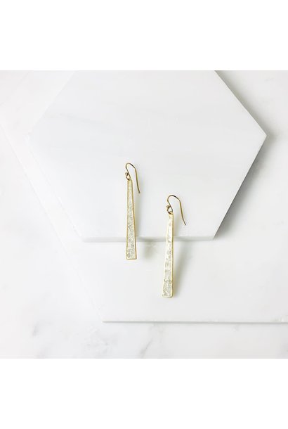 Joya Wangari Earrings White Deco Diamonds