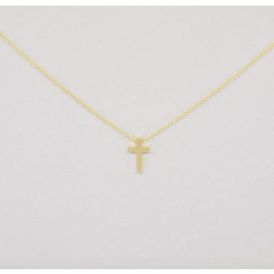 Covenant Covenant Cross Necklace 14kt Yellow Gold Covenant Covenant Cross Necklace 14kt Yellow Gold