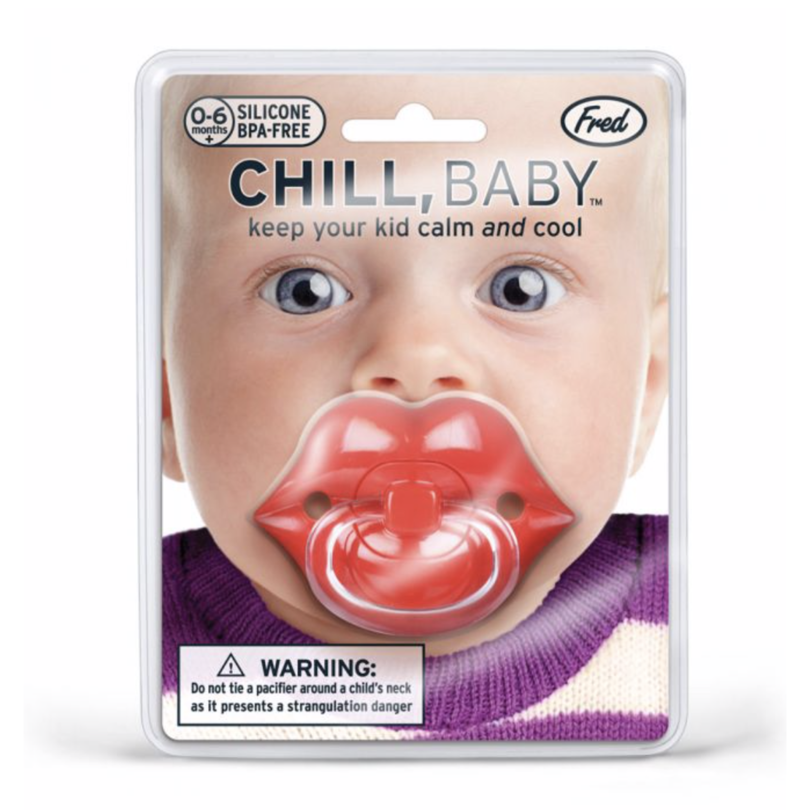 Fred & Friends Fred - Chill Baby Pacifier