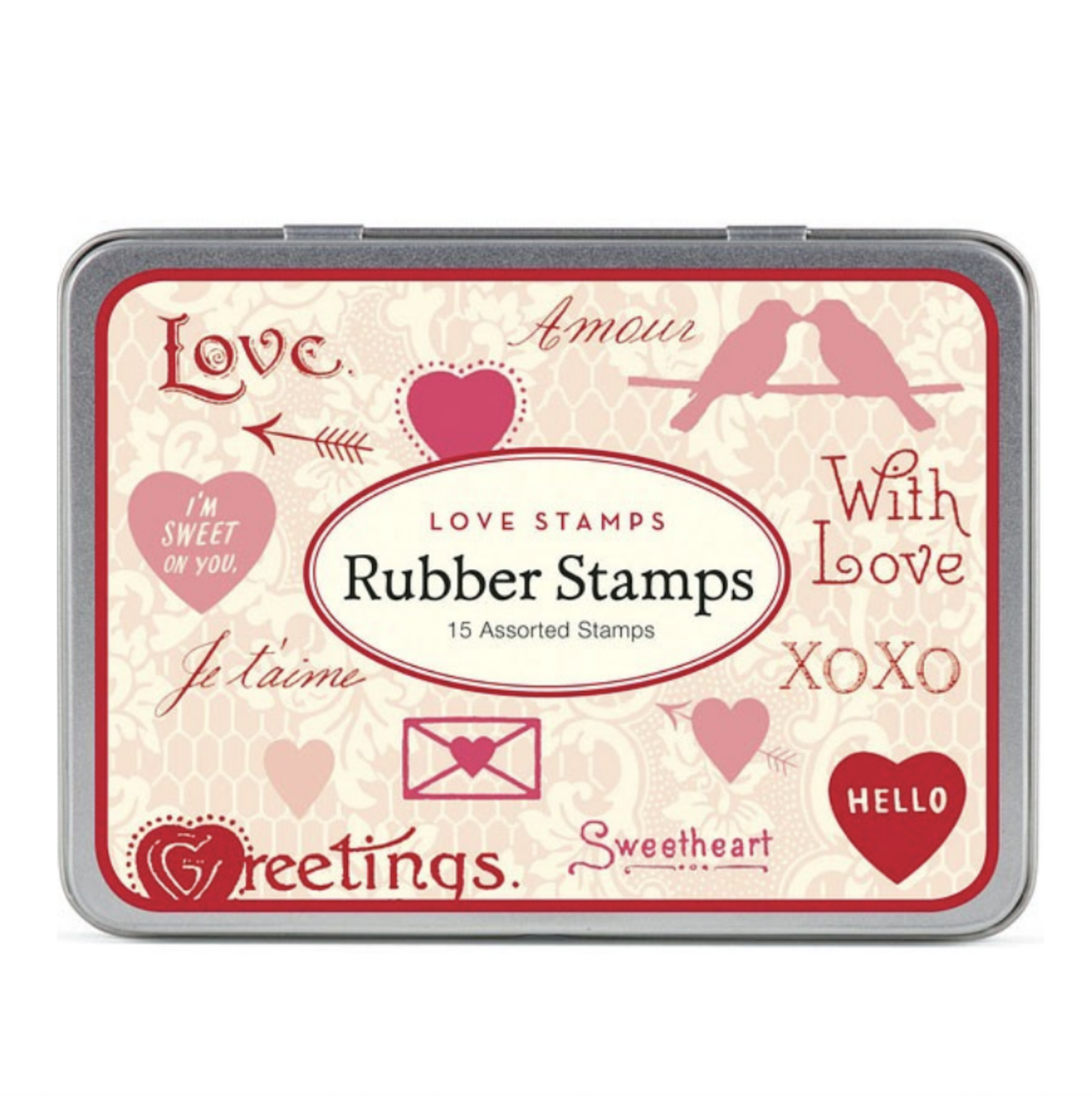 Cavallini Rubber Stamp Set-1