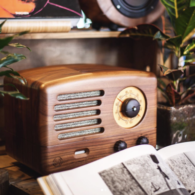 Muzen Muzen Bluetooth Speaker Original II Walnut Wood Muzen Muzen Bluetooth Speaker Original II Walnut Wood