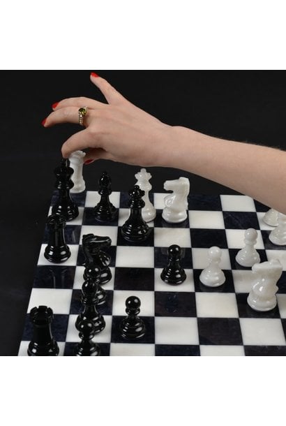 Purling London Alabaster Chess Set