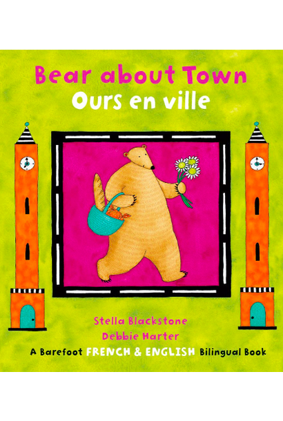 Barefoot Books Bear About Town French