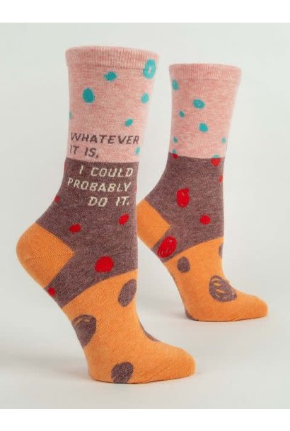 Blue Q Women’s Socks Whatever It Is