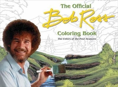 Bob Ross Colouring Book Four Seasons-1