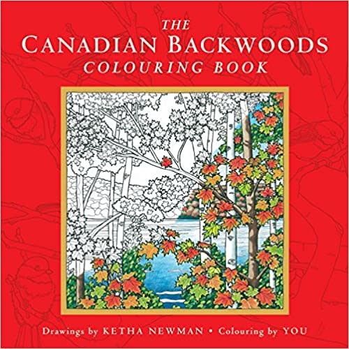 Canadian Backwoods Colouring Book-1