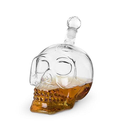 Foster & Rye Skull Liquor Decanter-1