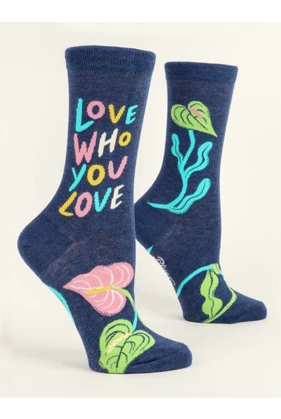 Blue Q Women's Socks Love Who You Love