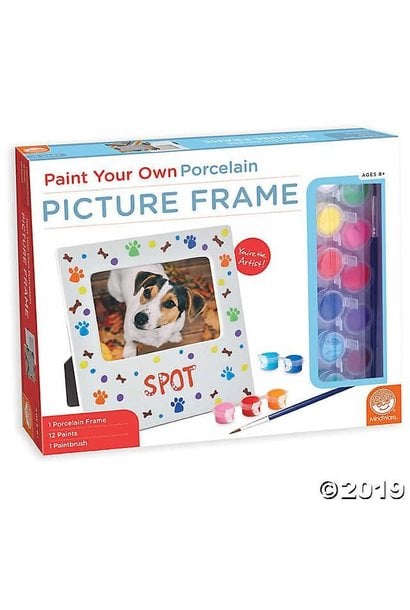 Mindware Paint-Your-Own Porcelain Picture Frame
