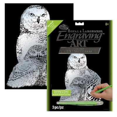 Royal & Langnickel EGRVart Snowy Owls-1