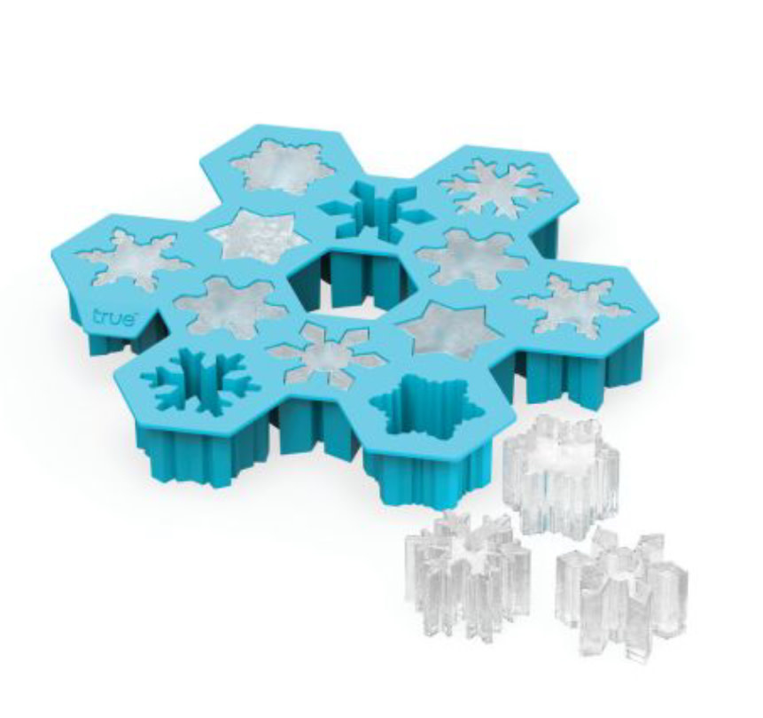 True Snowflake Silicone Ice Cube Tray-1
