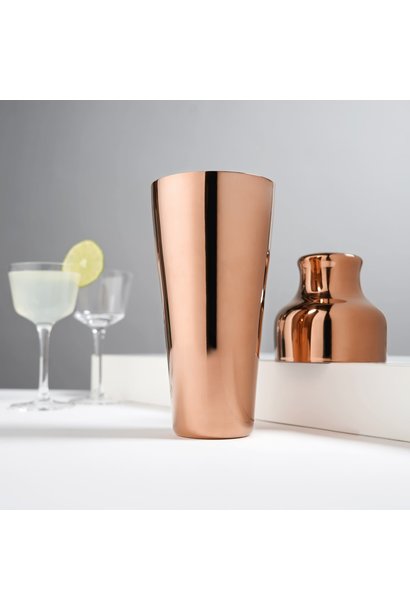 Viski Parisian Cocktail Shaker Copper