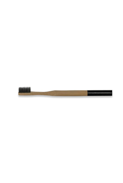 Nature's Bodega Bamboo Toothbrush Black