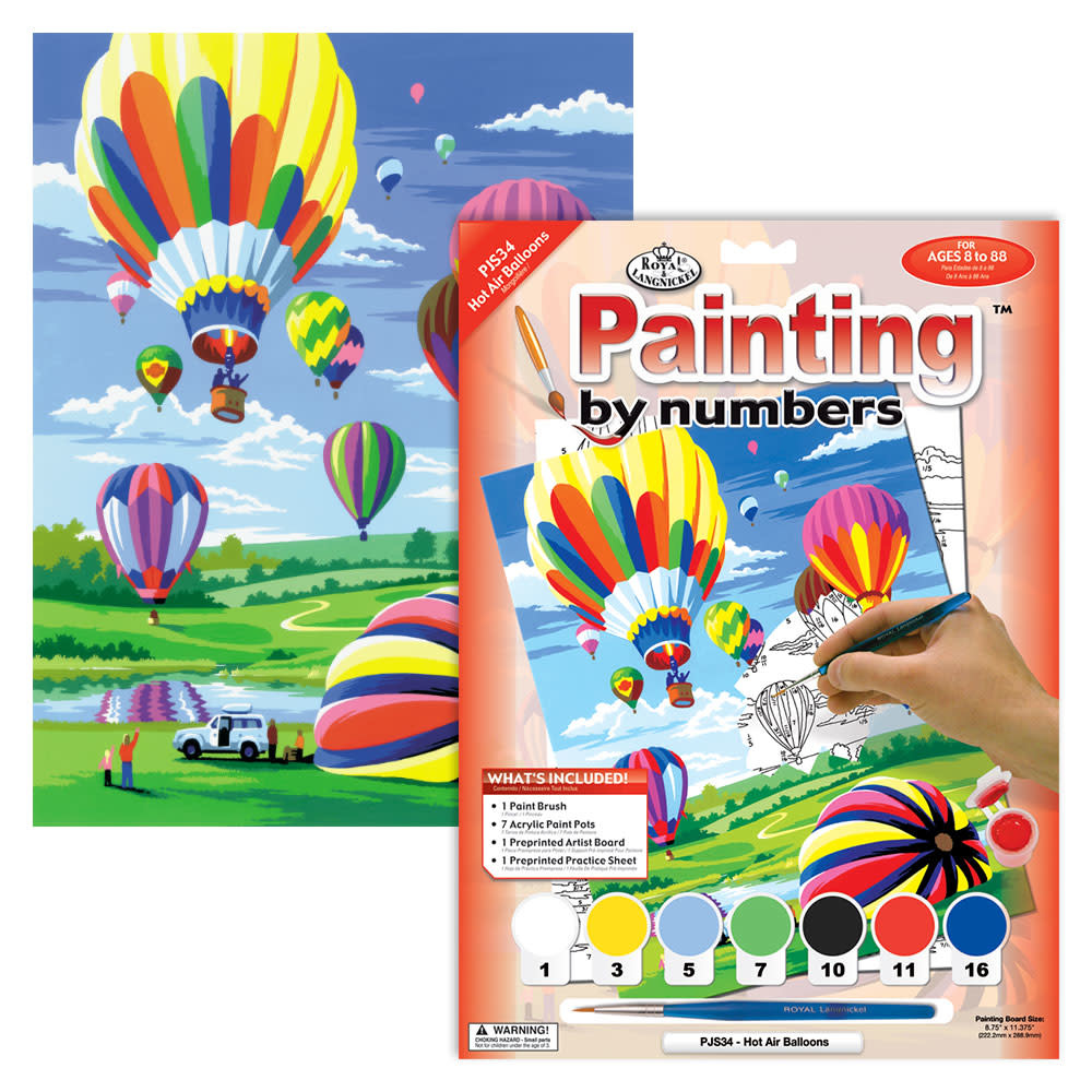 Royal & Langnickel PBN Hot Air Balloons-1