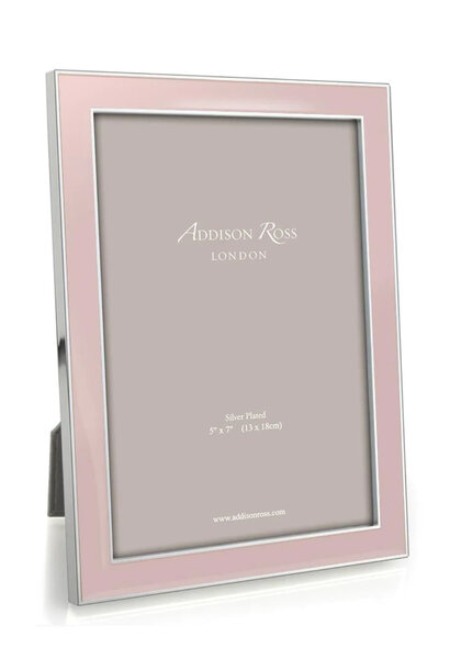 Addison Ross 4x6 15mm Light Pink Enamel