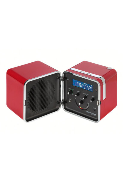 Brionvega Radio Cubo BT Speaker Red