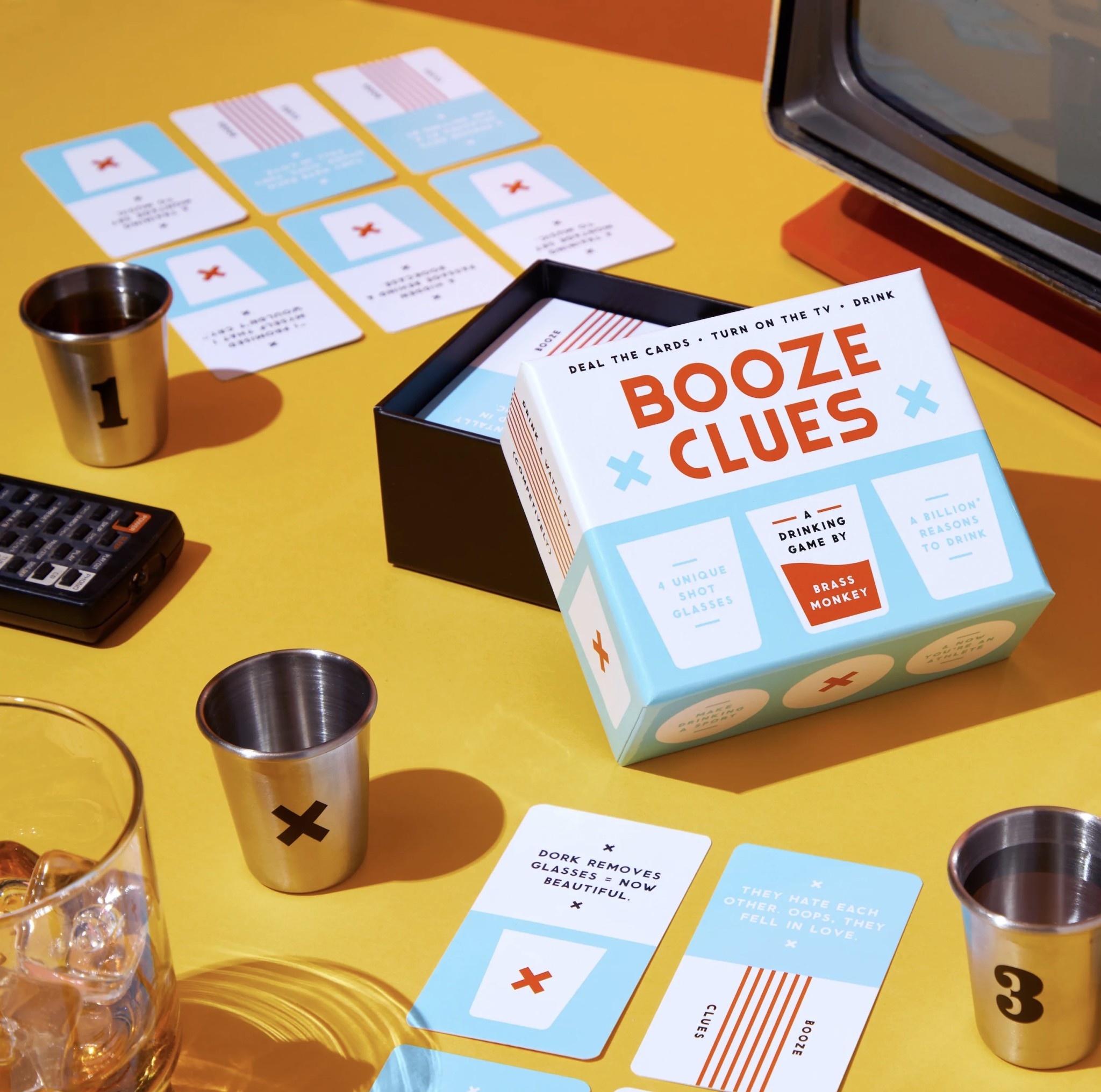 Brass Monkey Booze Clues Drinking Game-2