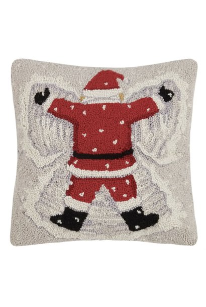 Santa Snow Angel Hook Pillow