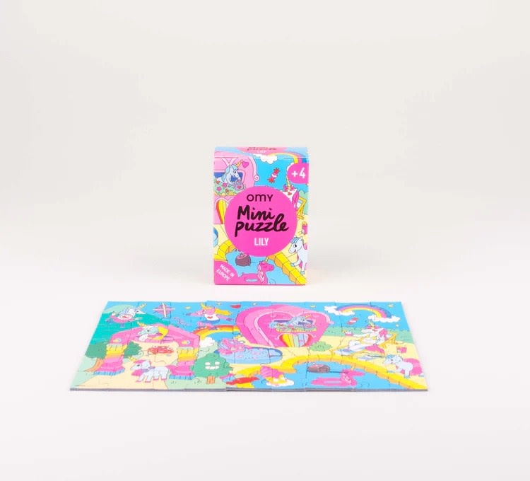 OMY Unicorn Mini Puzzle 54 Pieces-2