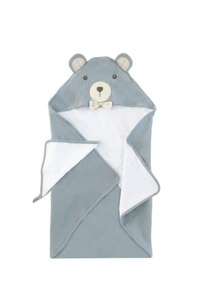 Mon Ami Petit Bear Terry Muslin Towel / Washcloth Set