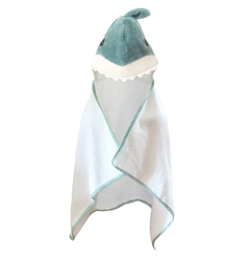 Mon Ami Shark Baby Terry Towel-3
