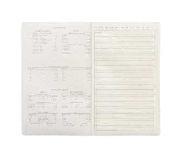 Designworks:Tall Notebook #17 Ochre 7.25x11.6-3