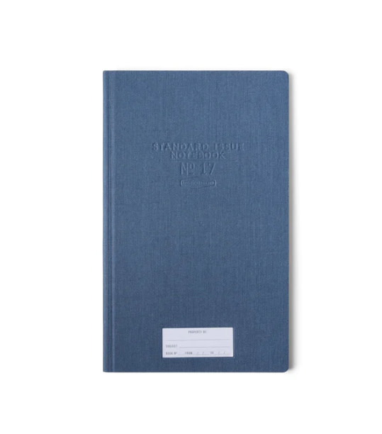 Designworks:Tall Notebook #17 Blue 7.25x11.5-1