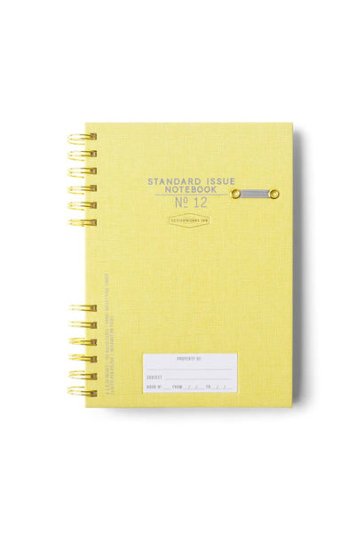 Designworks: Undated Planner  #12 Wire Ochre