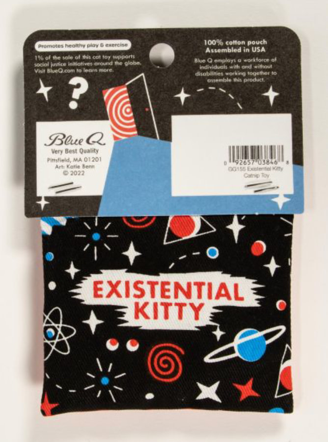Blue Q Catnip Toy Existential Kitty-2