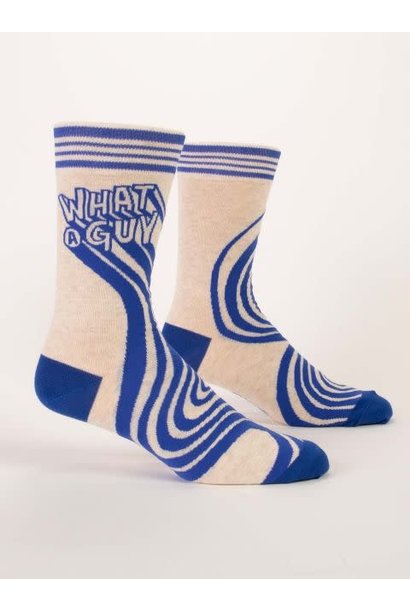 Blue Q Men's Socks What A Guy