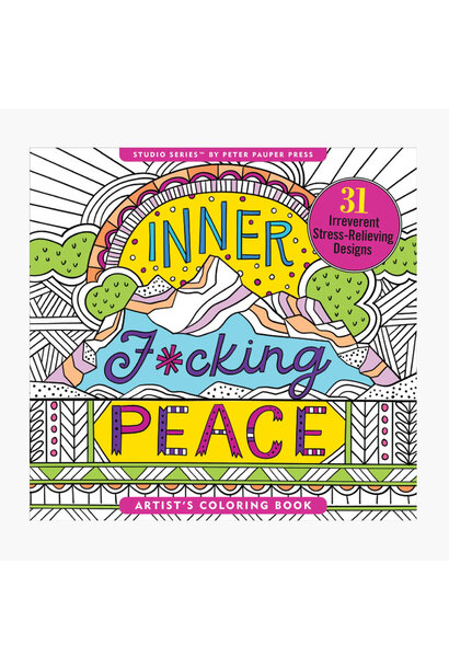 Inner F*cking Peace Colouring Book