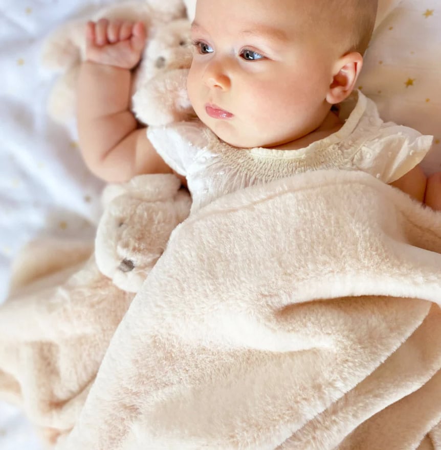 Mon Ami Charmante Luxe Baby Blanket Pink - Get the Goods