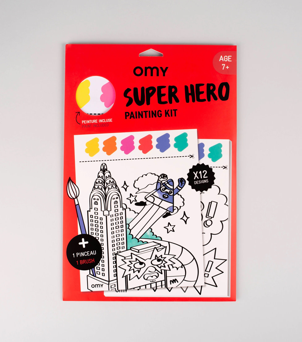 OMY Painting Kit Super Hero-1