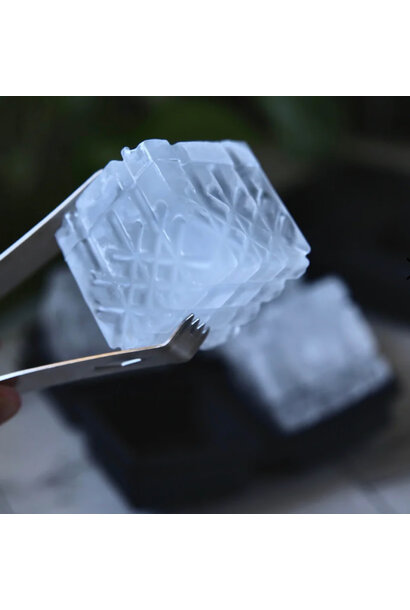 Peak Ice Works Crystal Ice Tray Charcoal