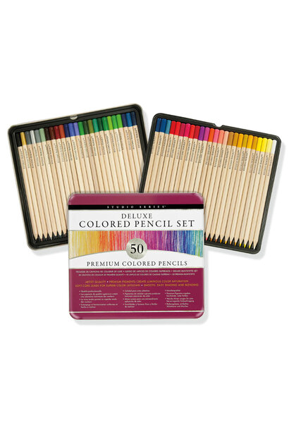 Studio Series Deluxe Coloured Pencil Set (50)