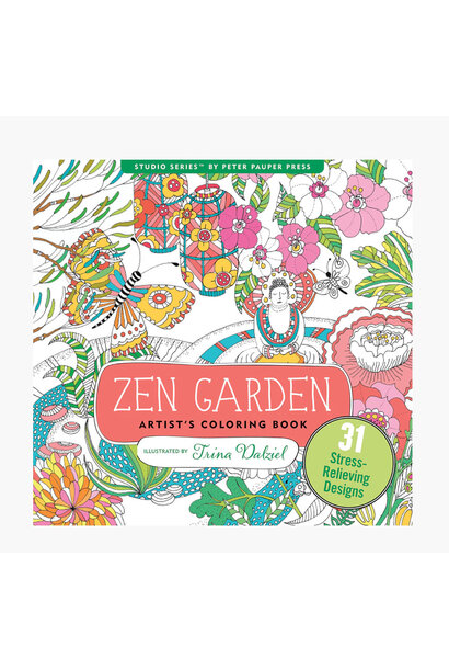 Zen Garden Colouring Book