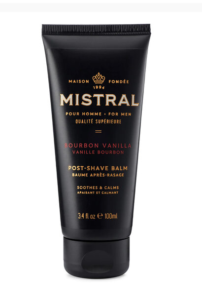 Mistral Men's Post Shave Balm Bourbon Vanilla