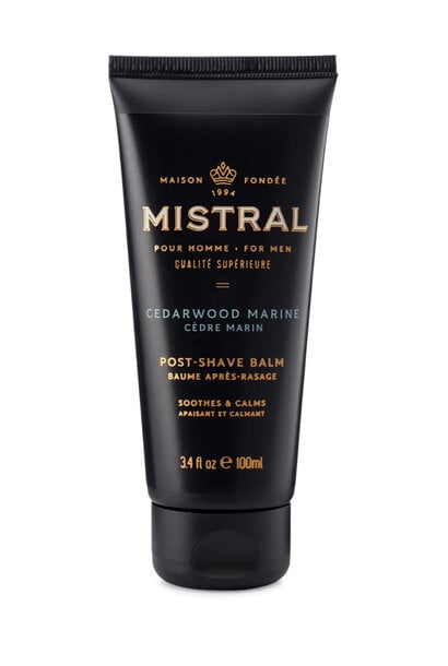 Mistral Men's Post Shave Balm Cedarwood Marine