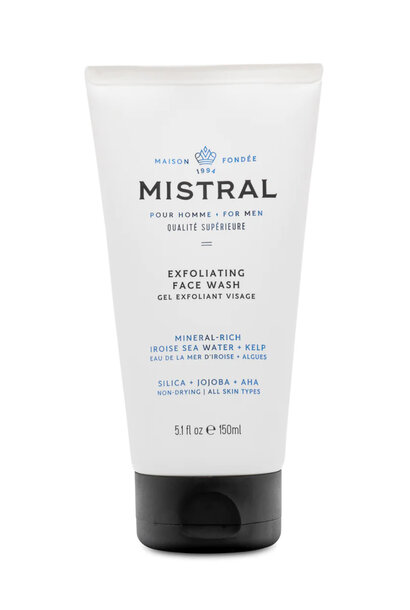 Mistral Men's Exfoliating Face Wash Iroise Sea Water