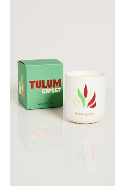 Assouline Travel From Home Candle Tulum Gypset