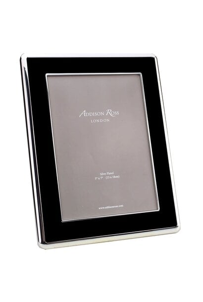 Addison Ross 5x7 30mm Silver & Black Frame