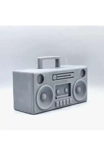 Ocho Candle Boom Box Grey