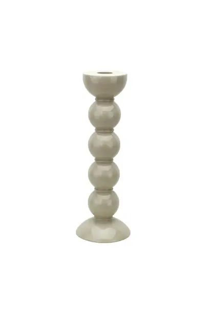 Addison Ross 24cm Bobbin Cappuccino Candle Stick