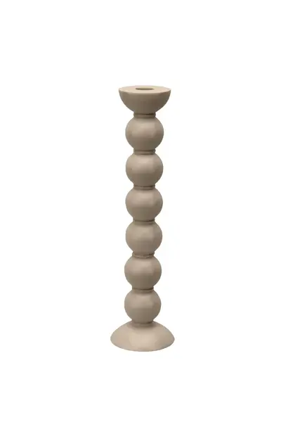 Addison Ross 33cm Bobbin Cappuccino Candle Stick